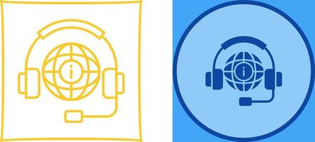 Call Center Icon Design vector