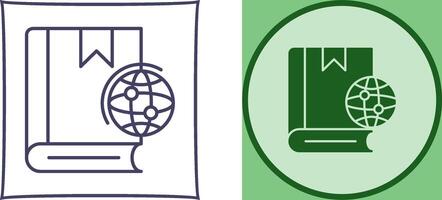 Globel Icon Design vector
