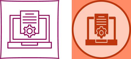 Research Icon Design vector
