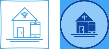 Home Automation Icon Design vector