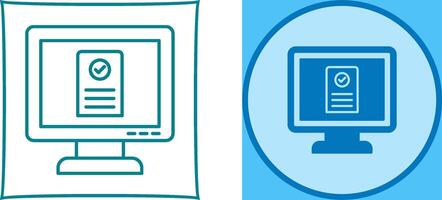 Online appointment Icon Design vector