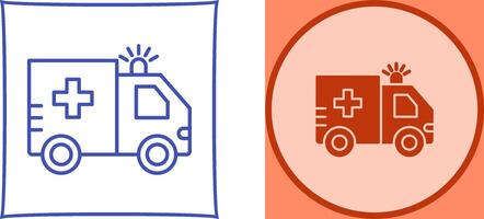 Ambulance Icon Design vector