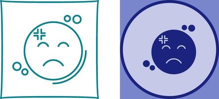 Dissapointment Icon Design vector