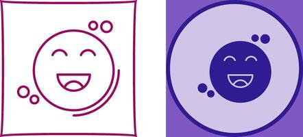 Happiness Icon Design vector