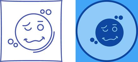 Drunk Icon Design vector