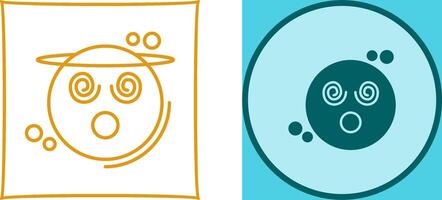 Dizzy Icon Design vector