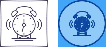 diseño de icono de reloj de alarma vector