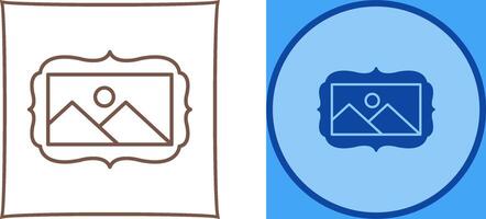 Frame Icon Design vector