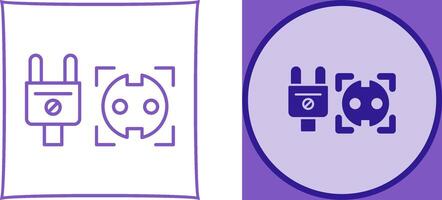 Socket Icon Design vector