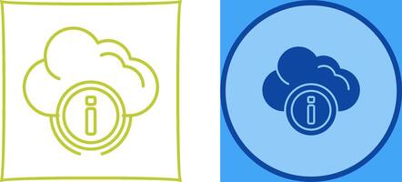 Cloud Computing Icon Design vector
