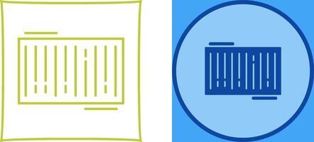 Barcode Icon Design vector