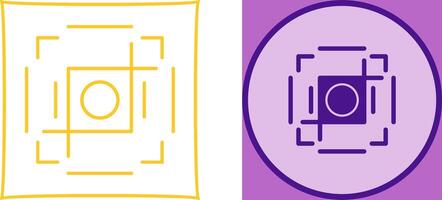 Crop Icon Design vector