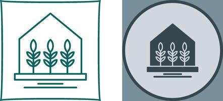 Farm House Icon Design vector