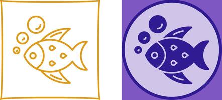 Fish Icon Design vector