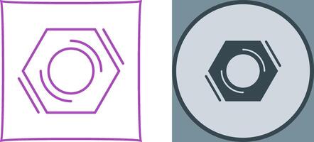 Nut Icon Design vector