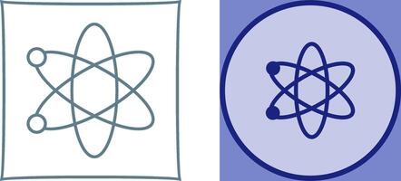 Atom Icon Design vector