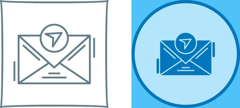 Message Icon Design vector