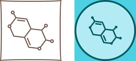 Molecule Icon Design vector