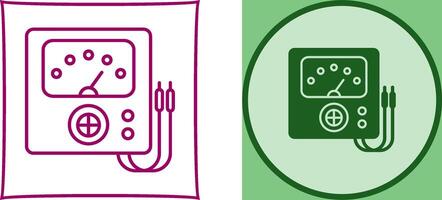 Voltmeter Icon Design vector