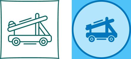 Catapult Icon Design vector