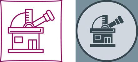 Observatory Icon Design vector