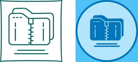 Compressed Icon Design vector