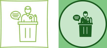 Debate Icon Design vector