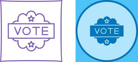 Vote Icon Design vector