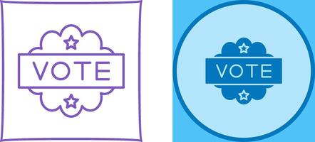 Vote Icon Design vector