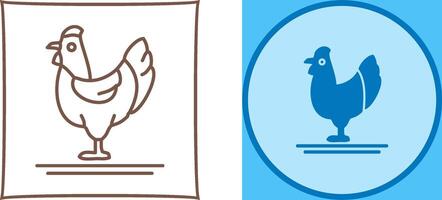 Poultry Icon Design vector