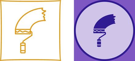 Paint Roller Icon Design vector
