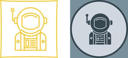 Astronaut Icon Design vector