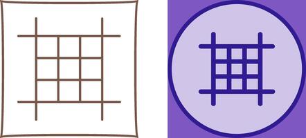 Square Layout Icon Design vector