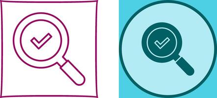 Magnifying Glass Icon Design vector