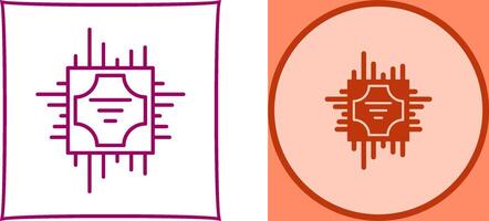 Cpu Icon Design vector