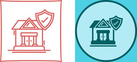 House Protection Icon Design vector