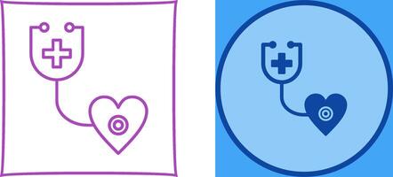 Phonendoscope Icon Design vector