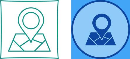 Map Icon Design vector