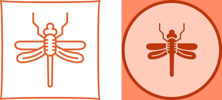 Dragonfly Icon Design vector
