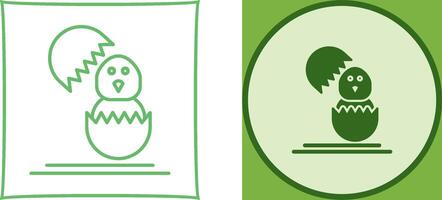 Chick Icon Design vector