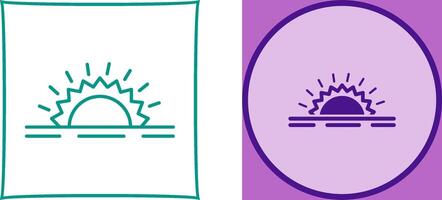 Sunshine Icon Design vector