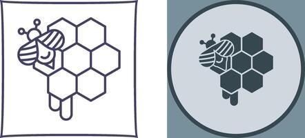 Honeycomb Icon Design vector