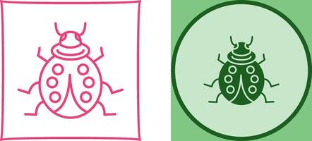 Ladybug Icon Design vector