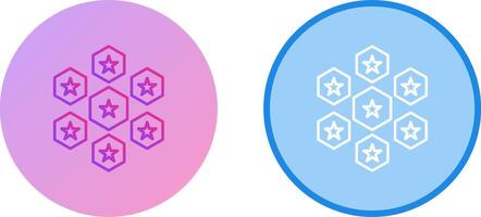 Unique Reputation Management Icon Design vector