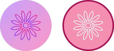 Unique Flower Icon Design vector