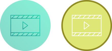 Unique and Animation Icon Design vector