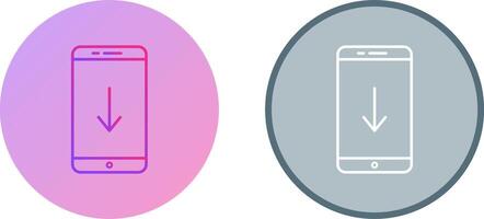 Unique Download Icon Design vector