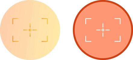 Unique Focus Icon Design vector