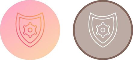 Security Settings Icon Design vector