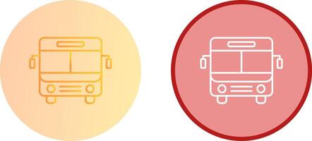 Bus Icon Design vector